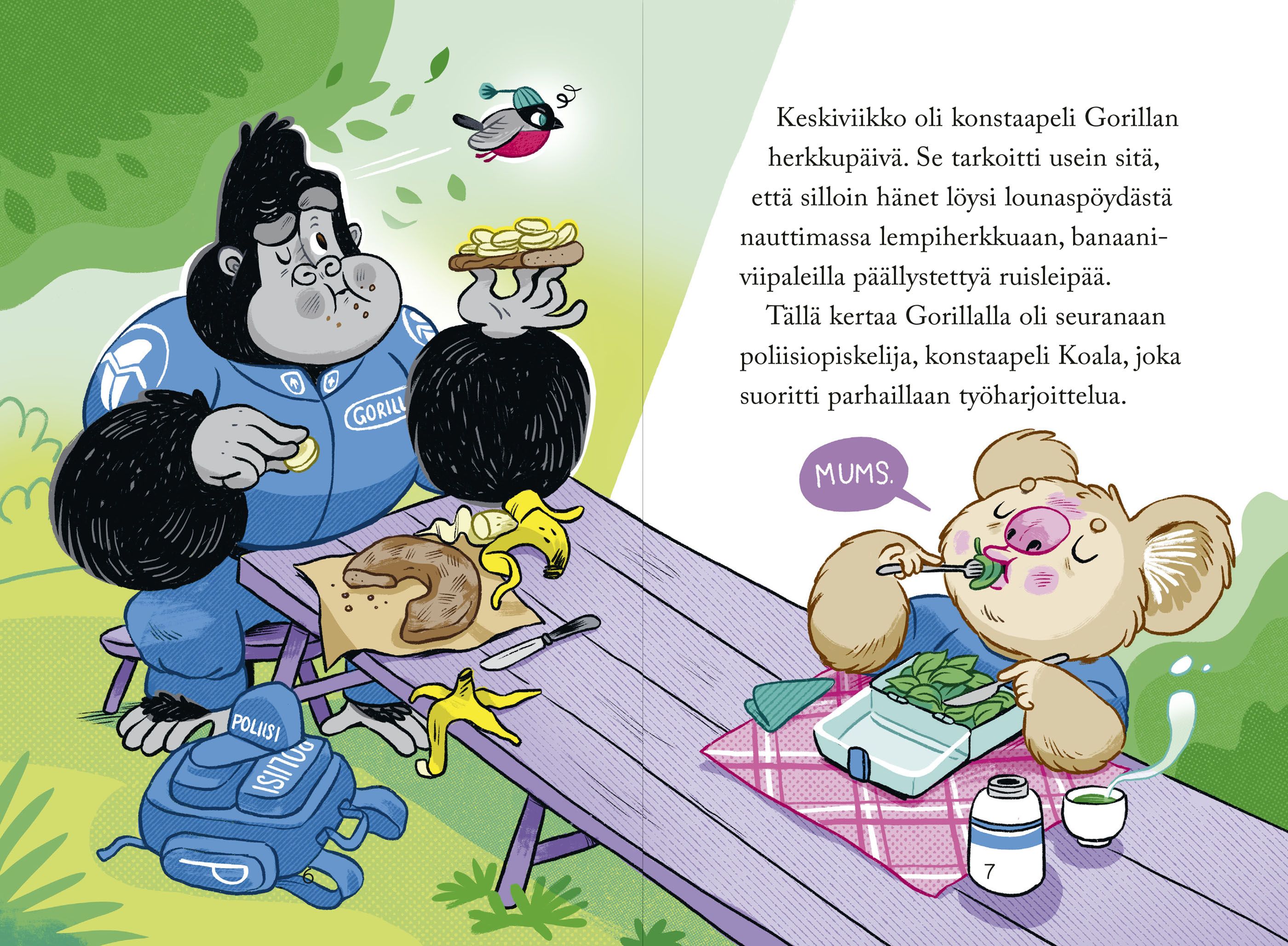 Konstaapeli Gorilla ja lentävät juorut