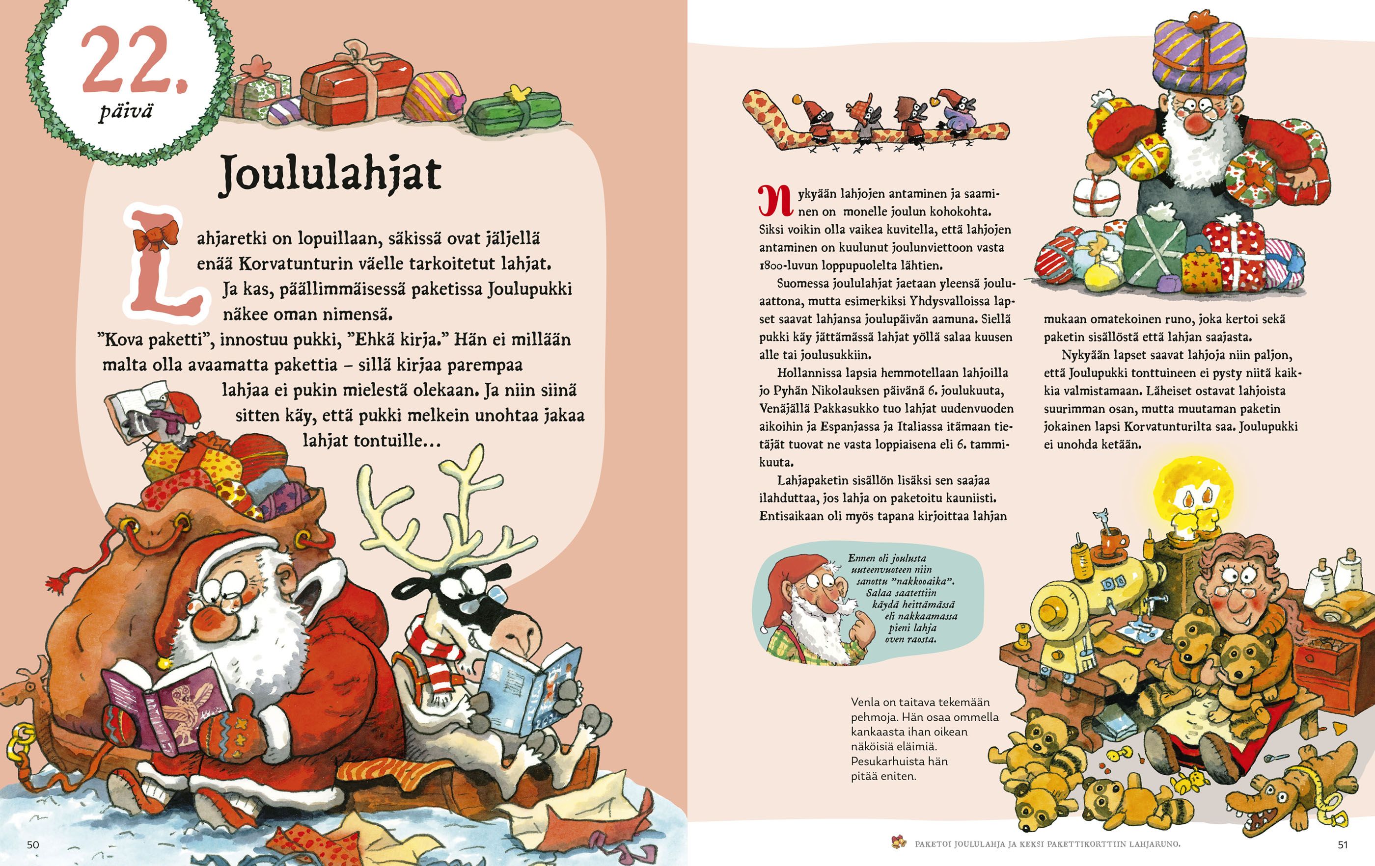 Hurjan hauska joulukirja