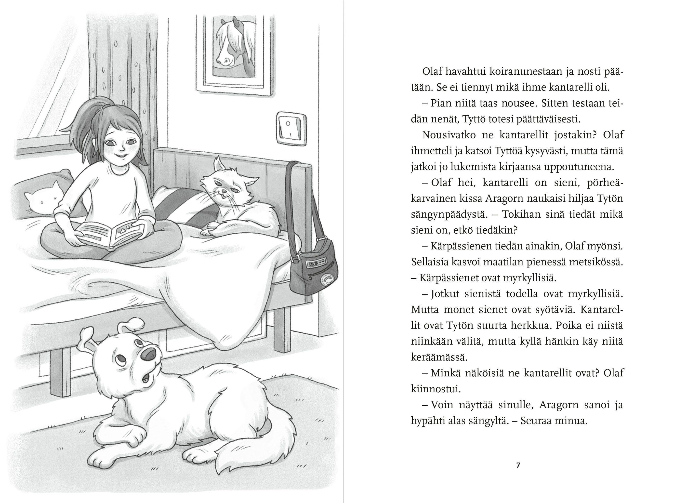 Olafin pentupäiväkirjat - Kissoja ja kantarelleja