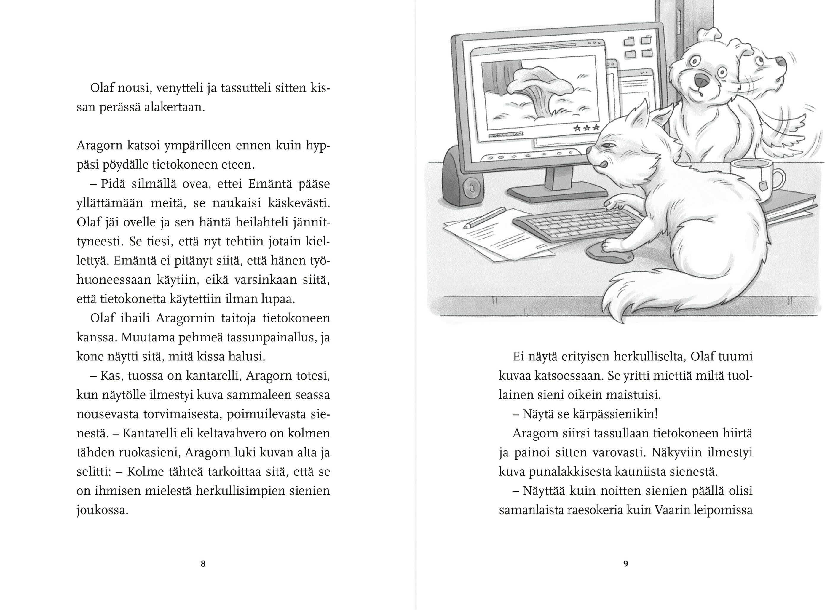 Olafin pentupäiväkirjat - Kissoja ja kantarelleja