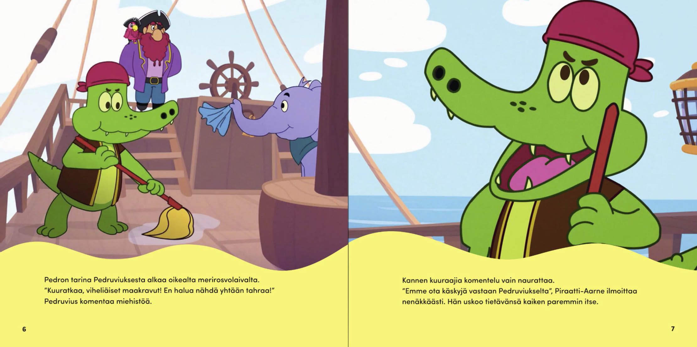 Aarne Alligaattori - Seikkailu merirosvolaivalla