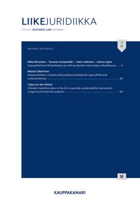 Liikejuridiikka 3/2025