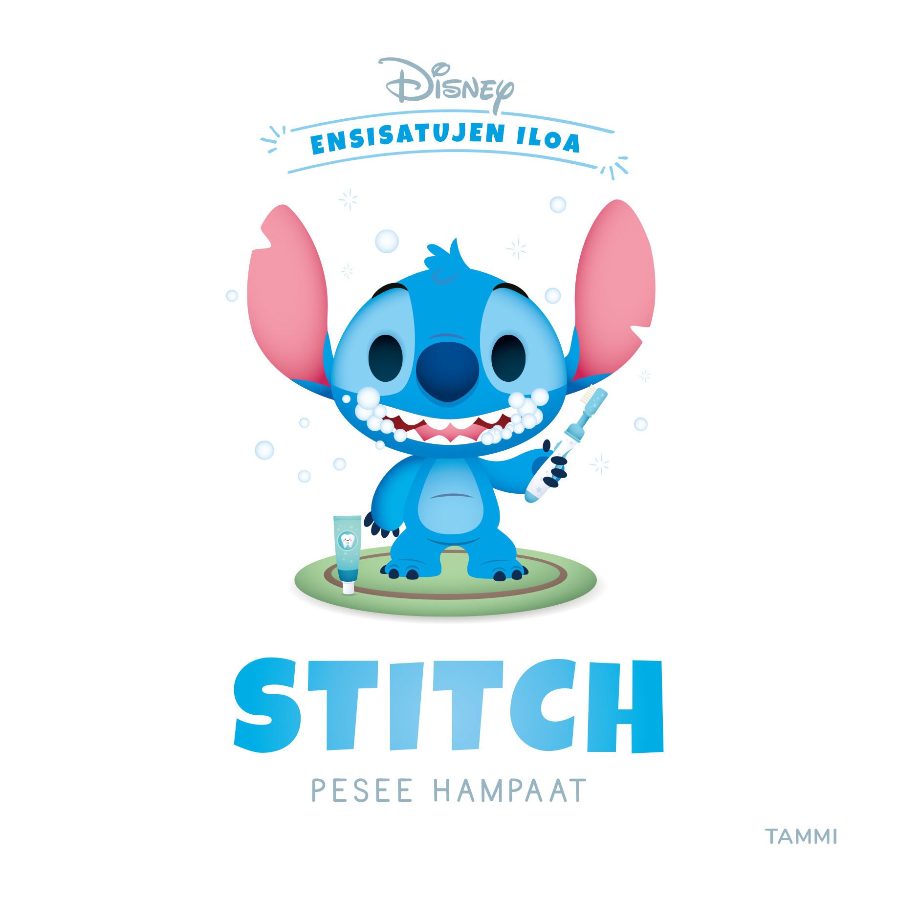 Disney. Ensisatujen iloa. Stitch pesee hampaat