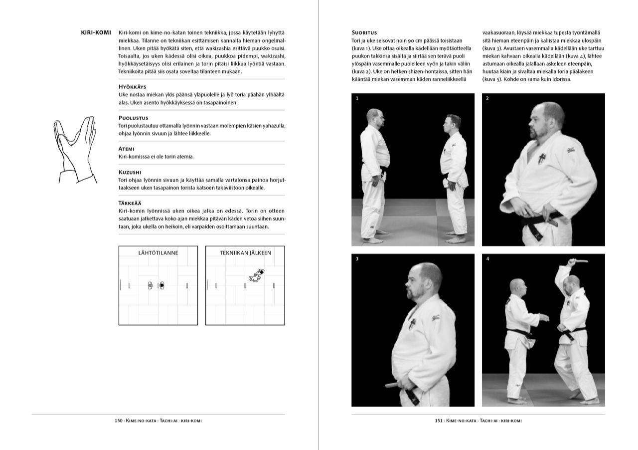 Judon itsepuolustuskatat: Kime-no-kata ja Kodokan goshin-jutsu