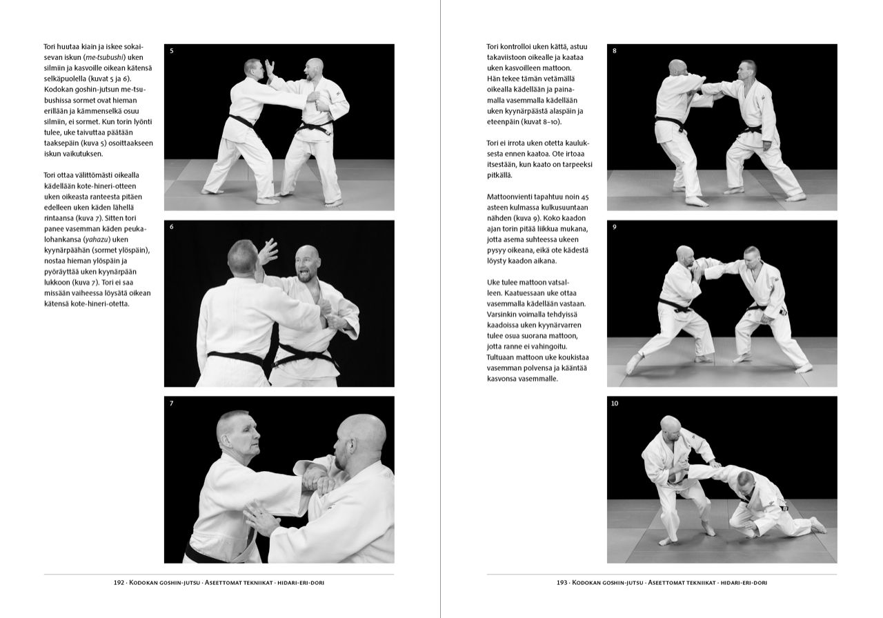 Judon itsepuolustuskatat: Kime-no-kata ja Kodokan goshin-jutsu