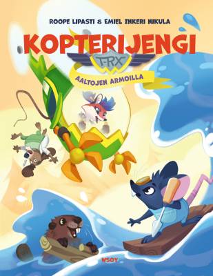 Kopterijengi T-RX 2: Aaltojen armoilla