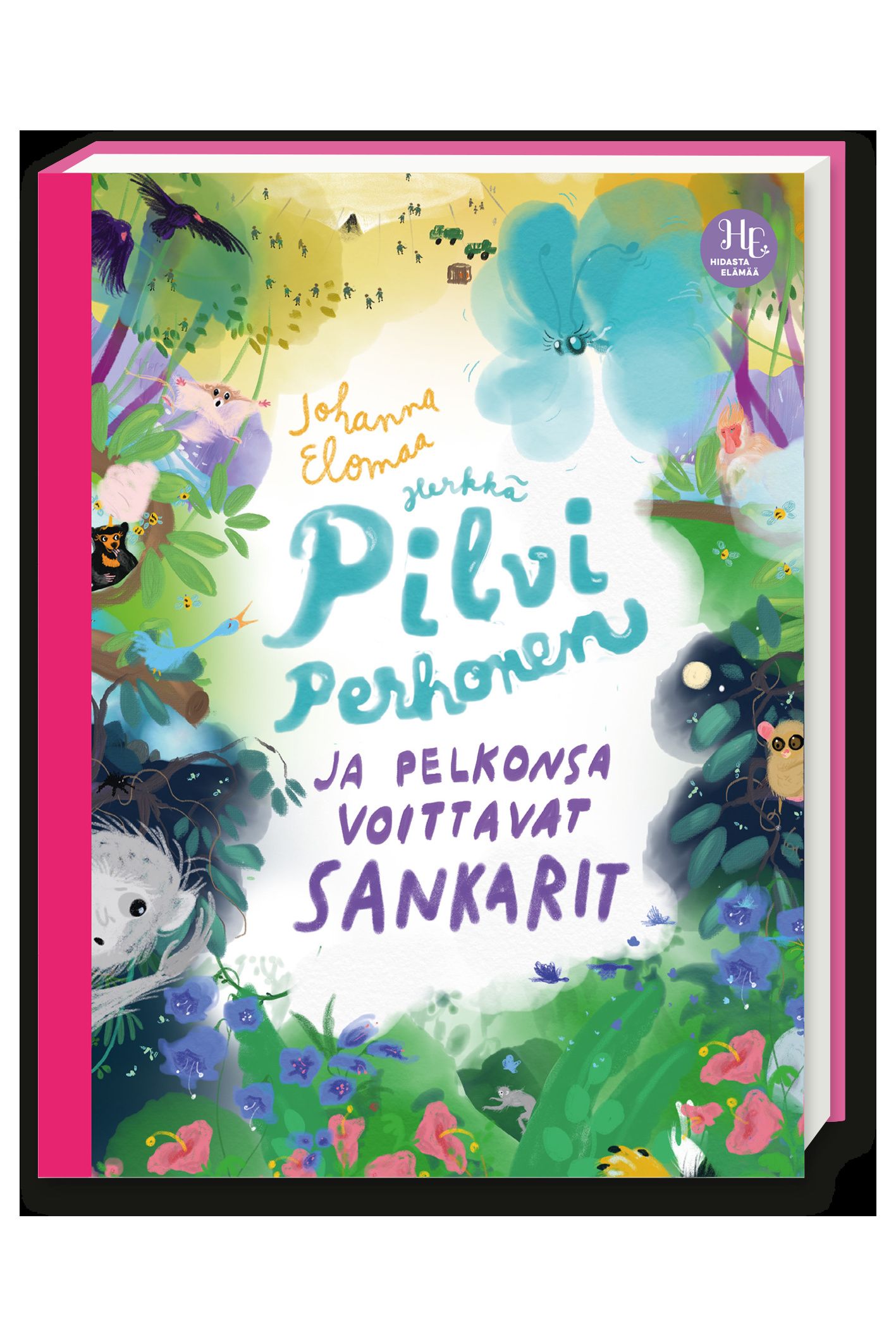Herkkä Pilvi Perhonen ja pelkonsa voittavat sankarit
