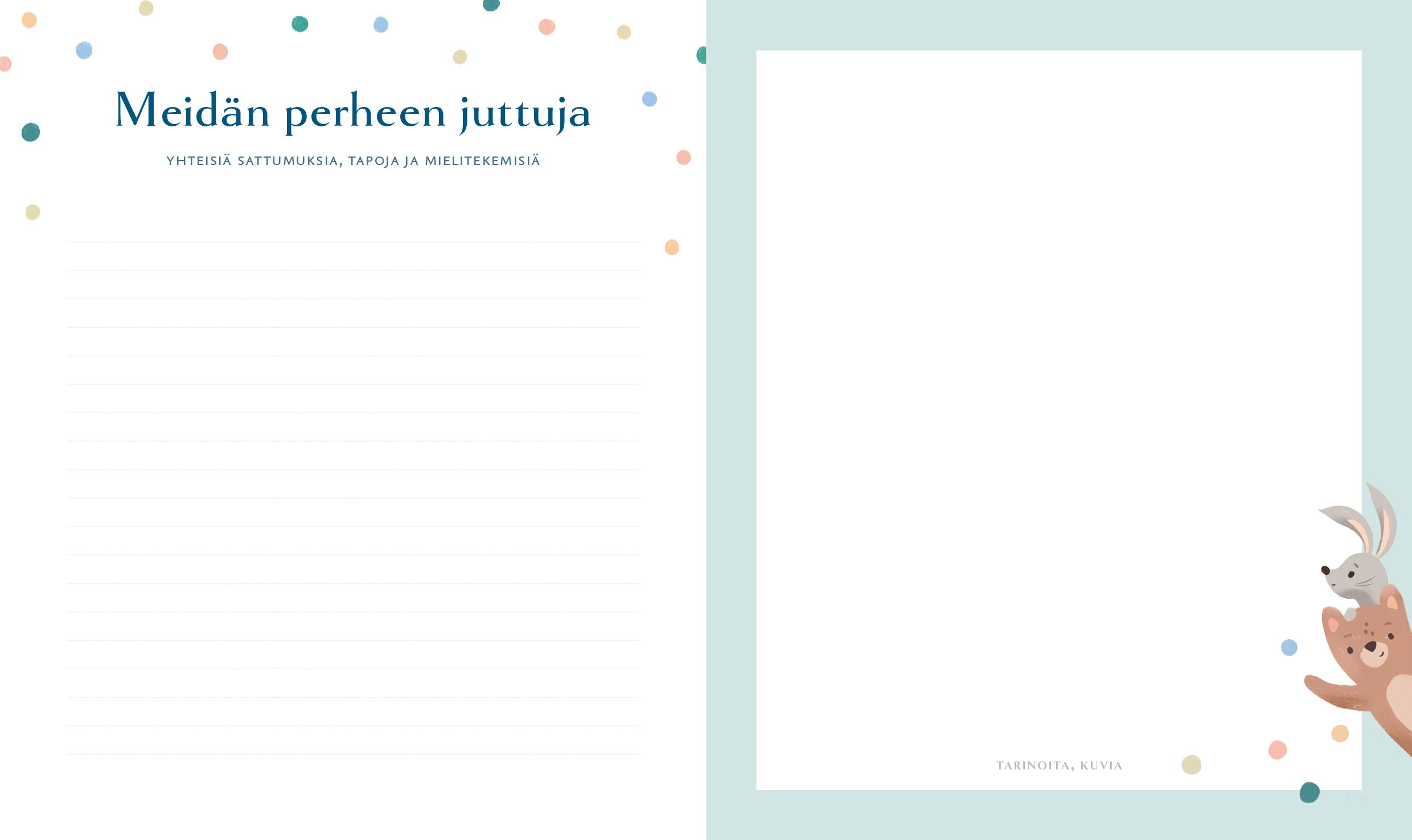 Vauvakirjani - Muistoja ajalta, jolloin olin pieni