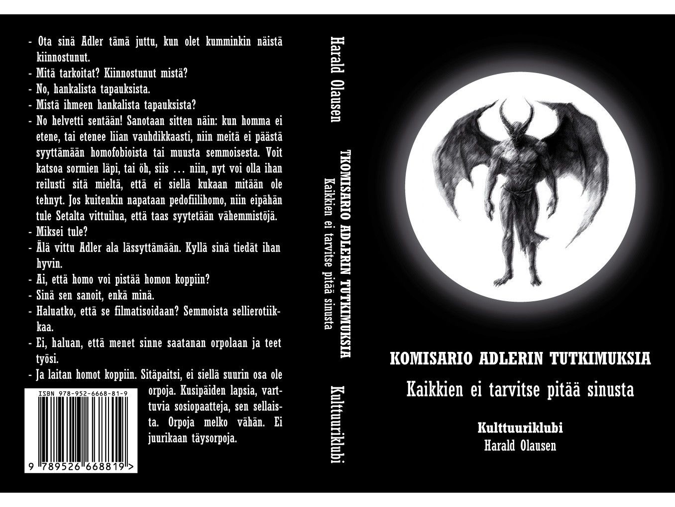 Komisario Adlerin tutkimuksia - Kaikkien ei tarvitse pitää sinusta