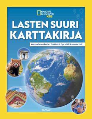 National Geographic. Lasten suuri karttakirja