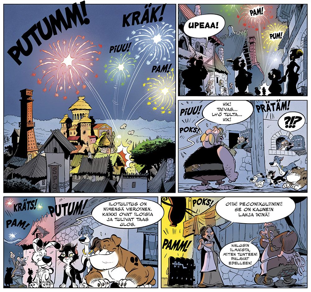 Idefix ja Voittamattomat 7: Hämärähommia