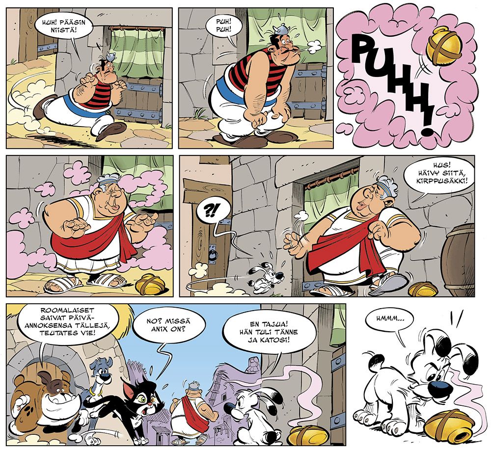 Idefix ja Voittamattomat 7: Hämärähommia