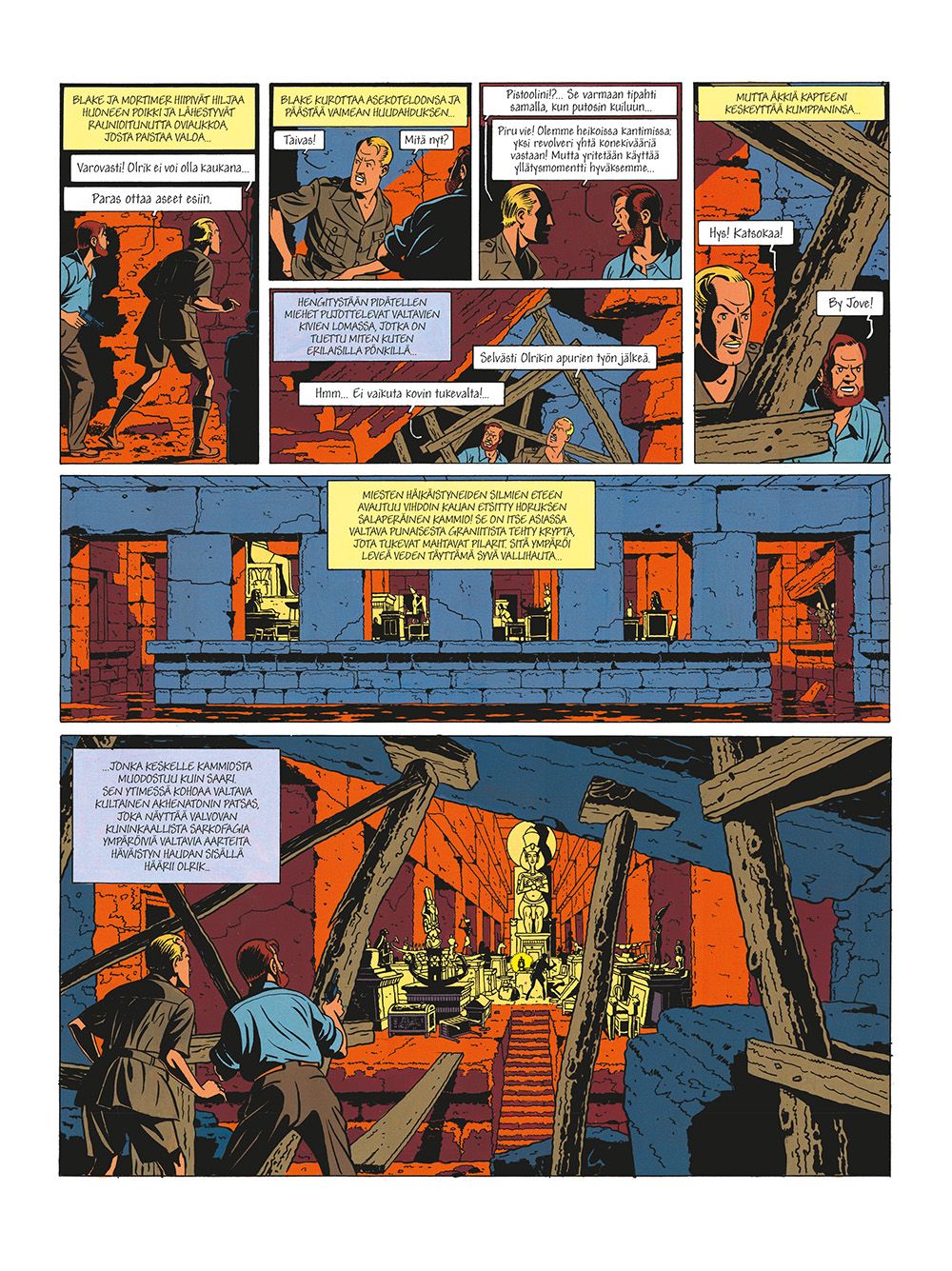 Blake ja Mortimer seikkailevat: Suuren pyramidin arvoitus osa 2