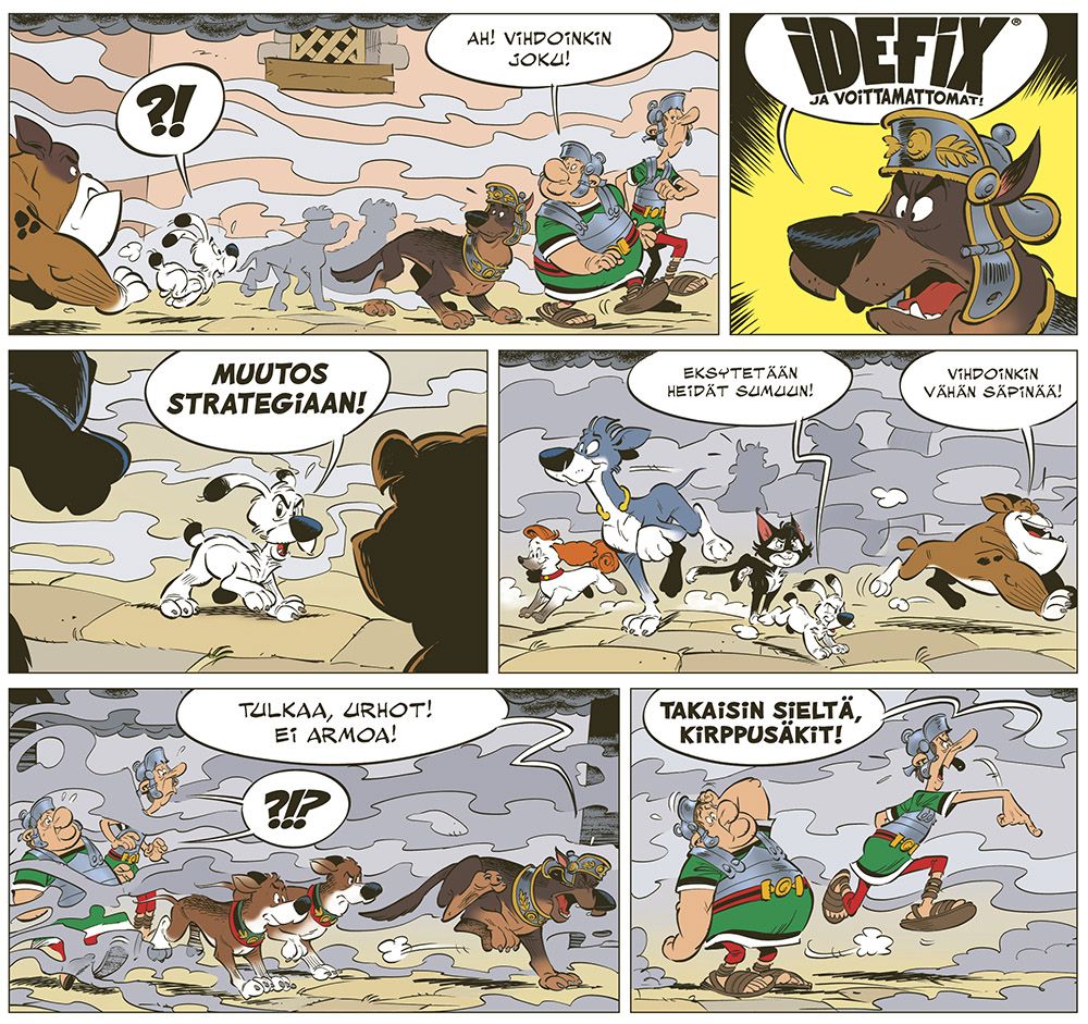 Idefix ja Voittamattomat 3: Hyvää huomenta, Parisium!