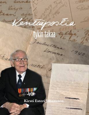 Kenttäpostia tykin takaa