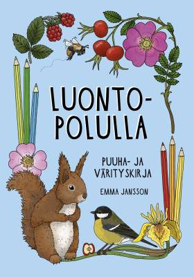 Luontopolulla - Puuha- ja värityskirja