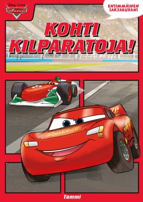 Disney Pixar Autot. Ensimmäinen sarjakuvani. Kohti kilparatoja!