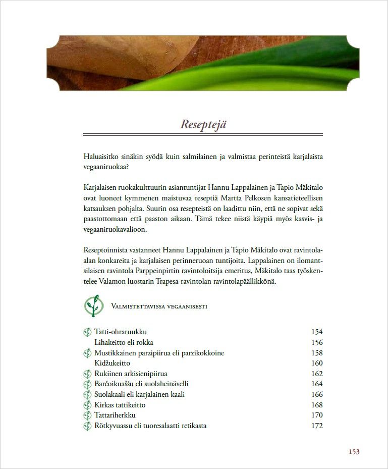 Argivoi da pyhähuttu – Salmin karjalaista ruokakulttuuria