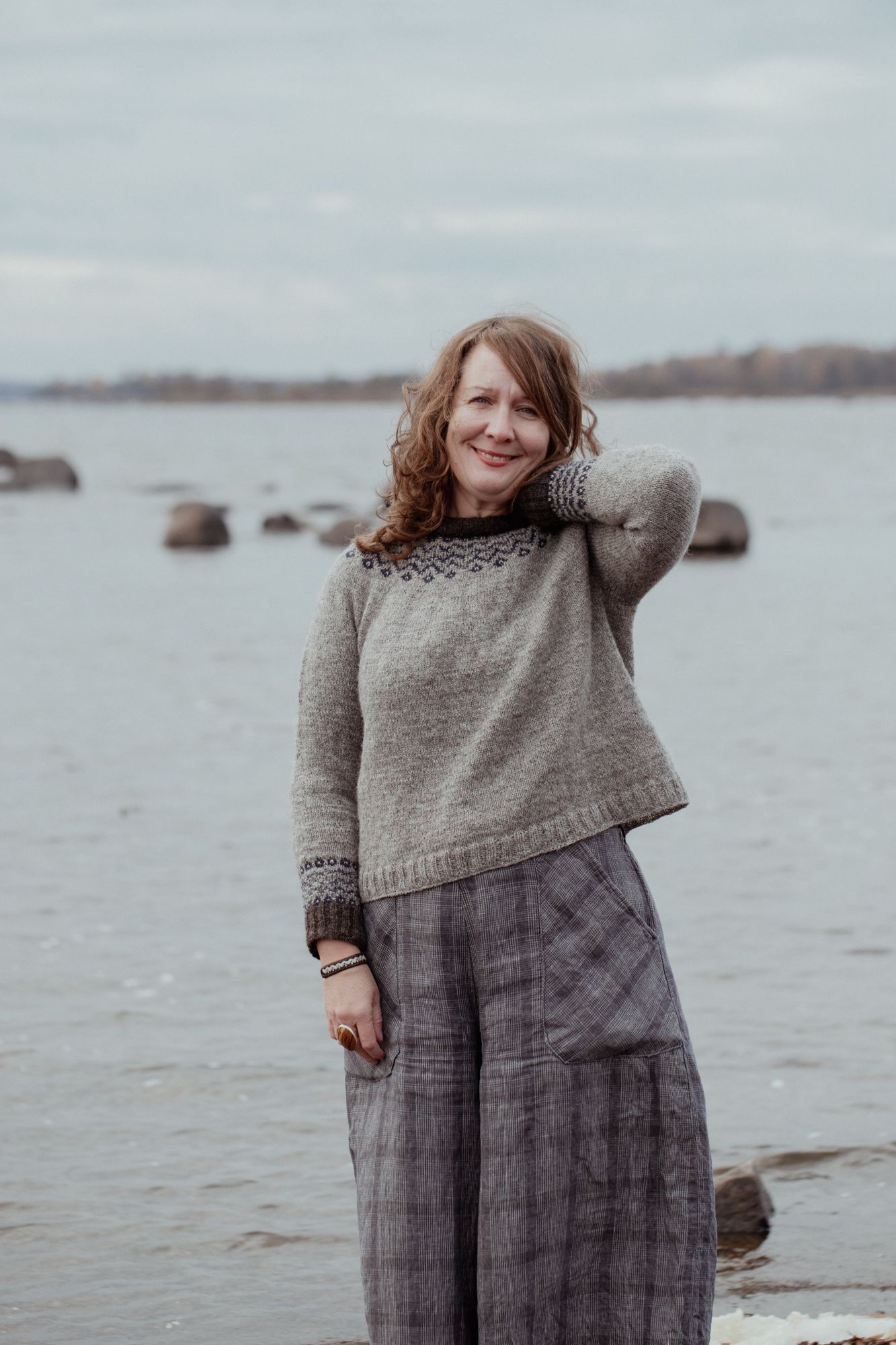 The Island and the Forest: A Knitted Correspondence