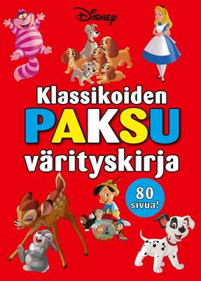 Disney Klassikoiden paksu värityskirja