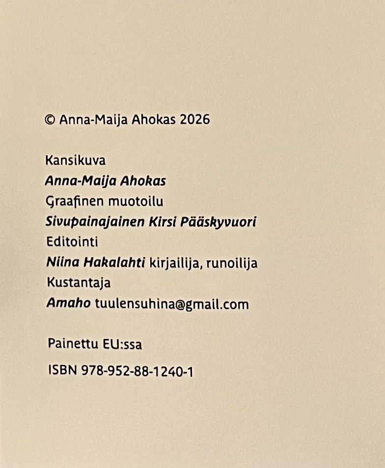 Voinko sanoa eläneeni