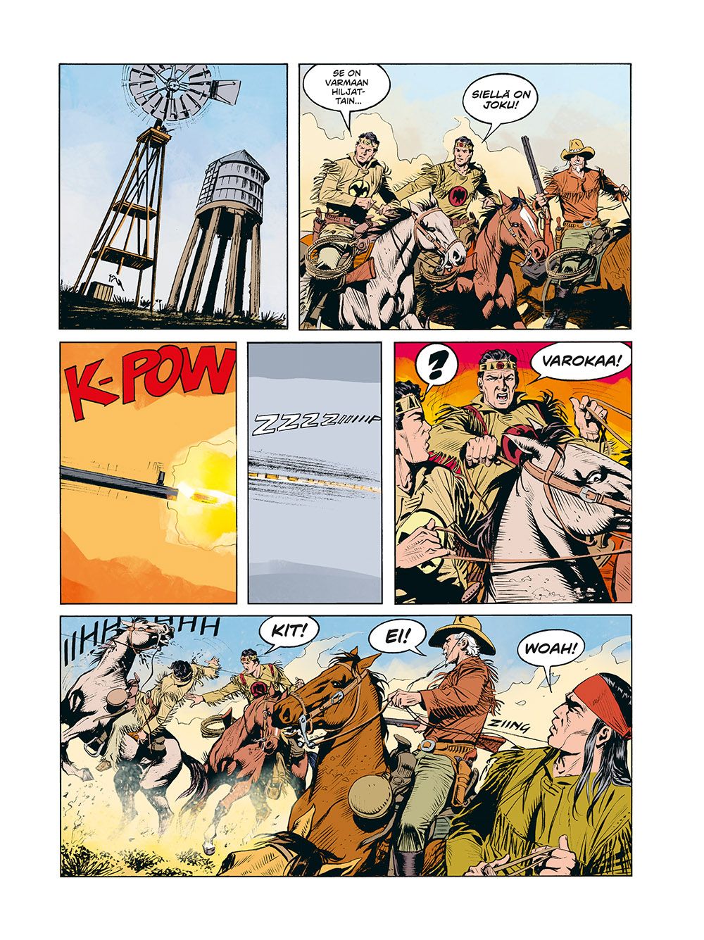 Tex Willer Värialbumi 9: Dynamiitti