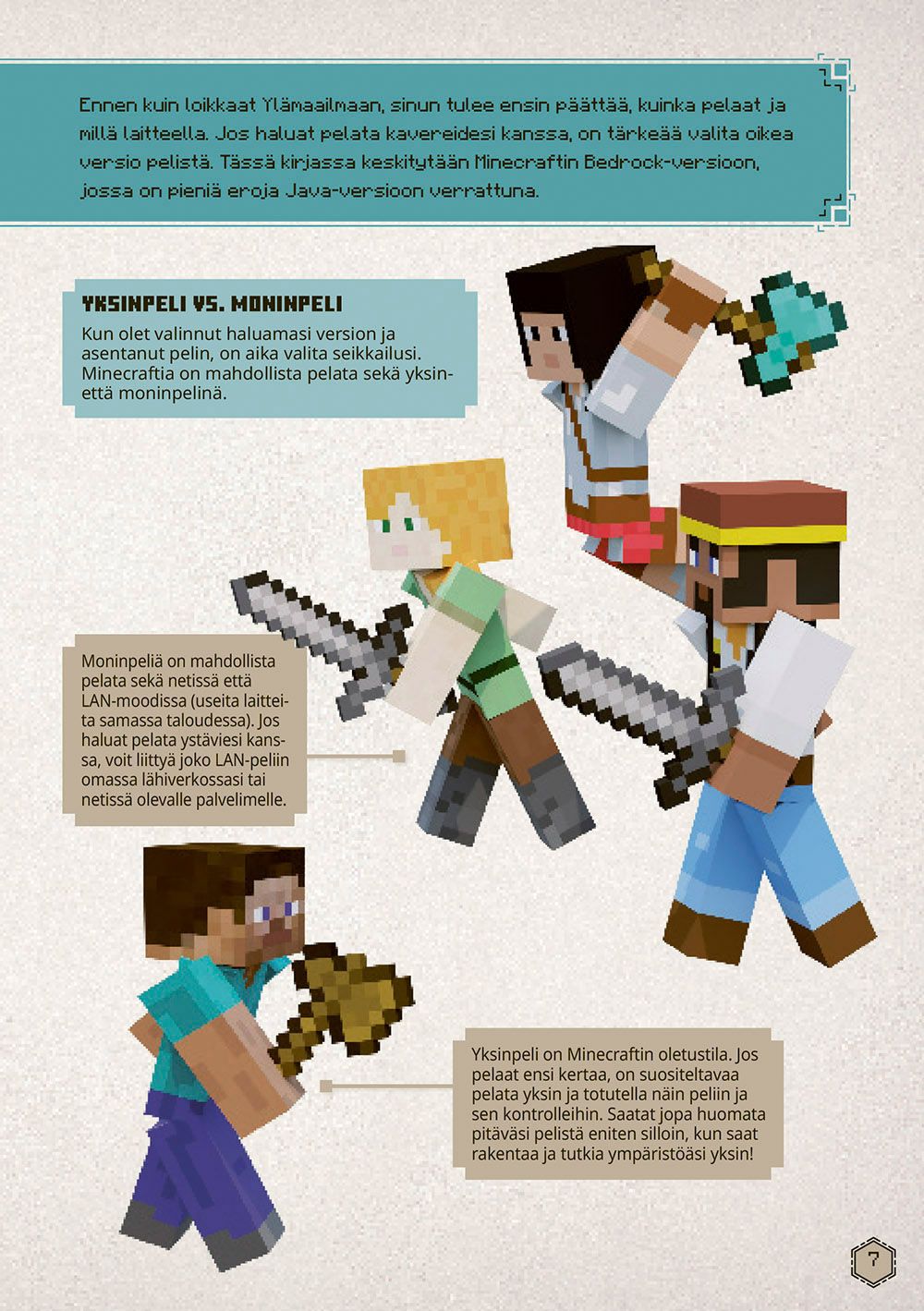 Minecraft - Selviytymisen käsikirja