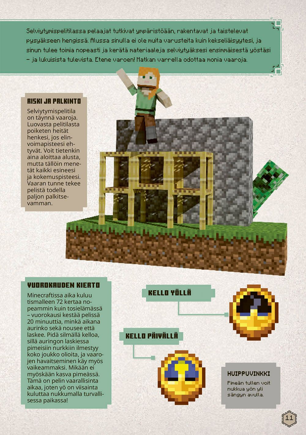 Minecraft - Selviytymisen käsikirja