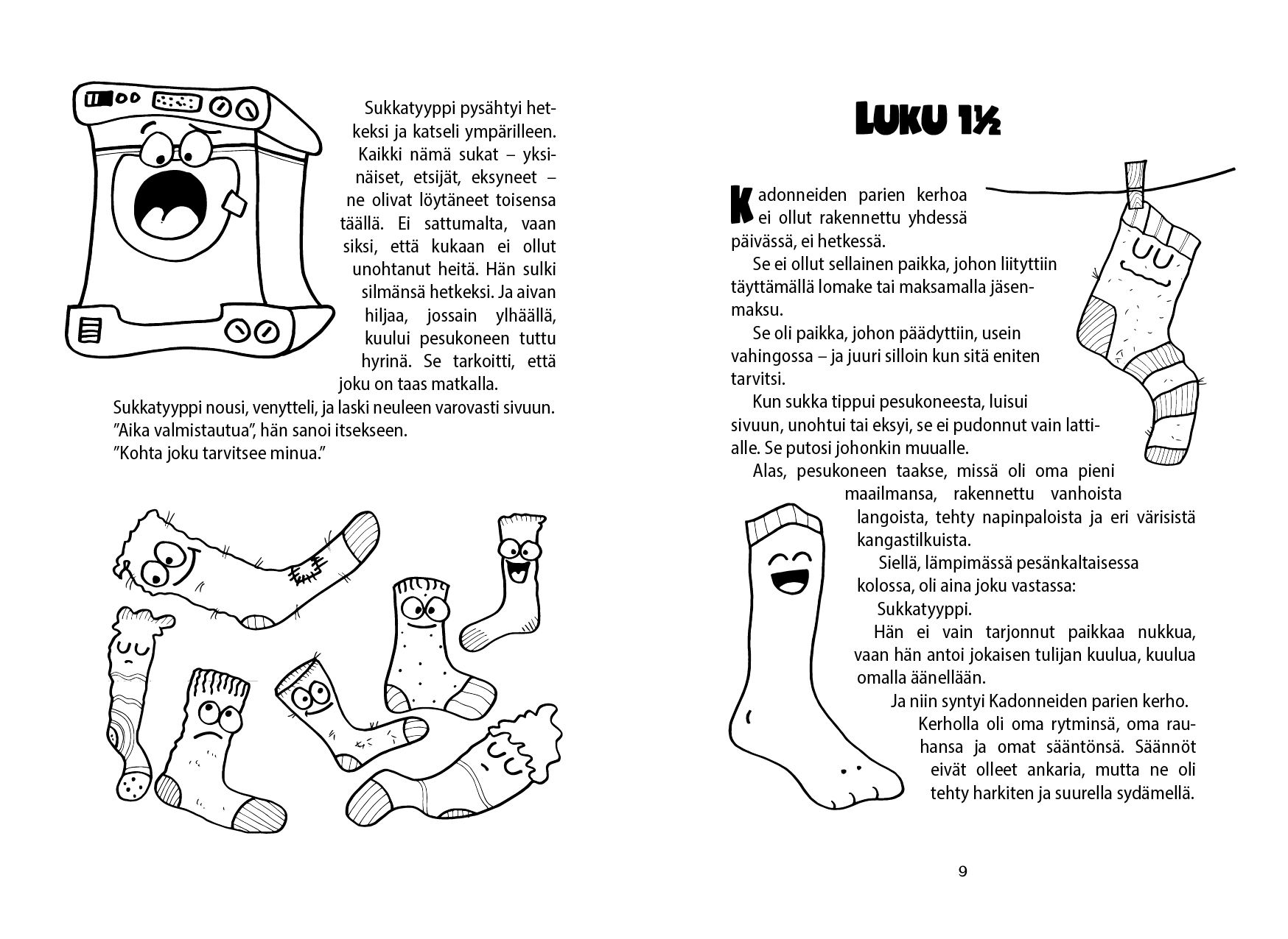 Sukkatyyppi ja Kadonneiden parien kerho