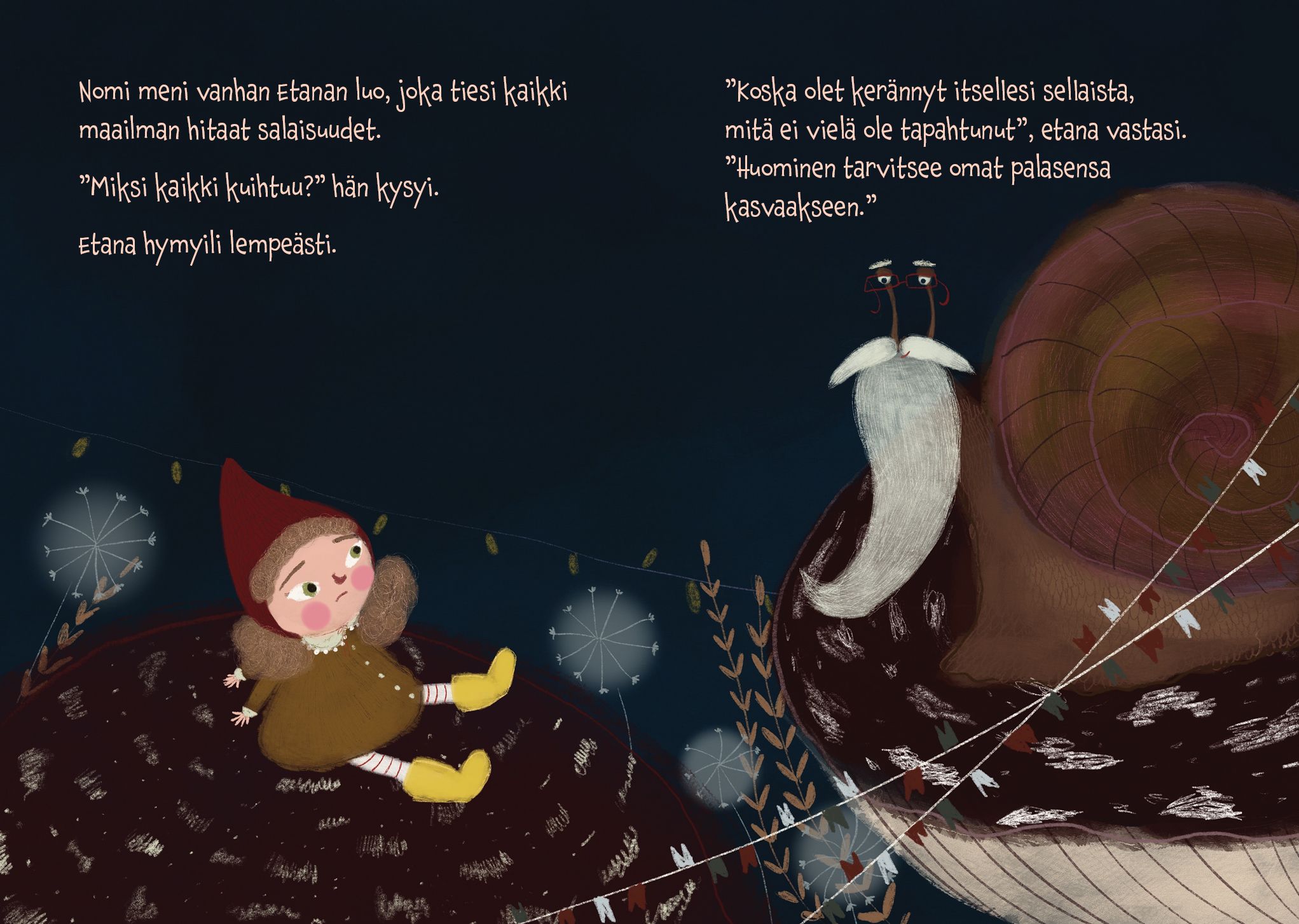 Tyttö, joka keräsi huomista