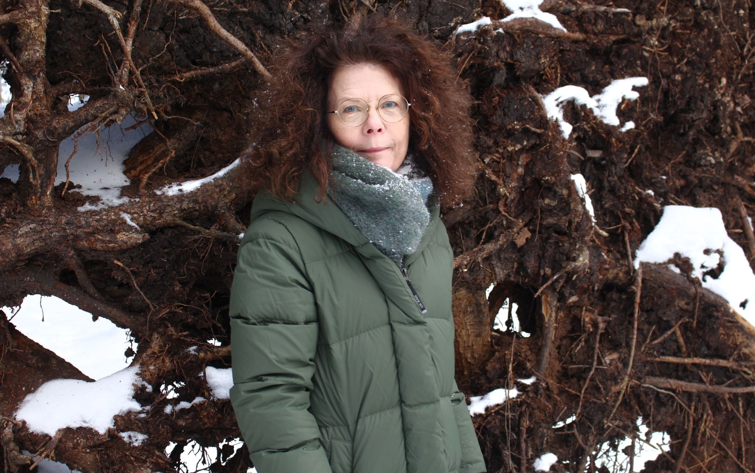 Sjunka (ljuset gör att barken strålar)