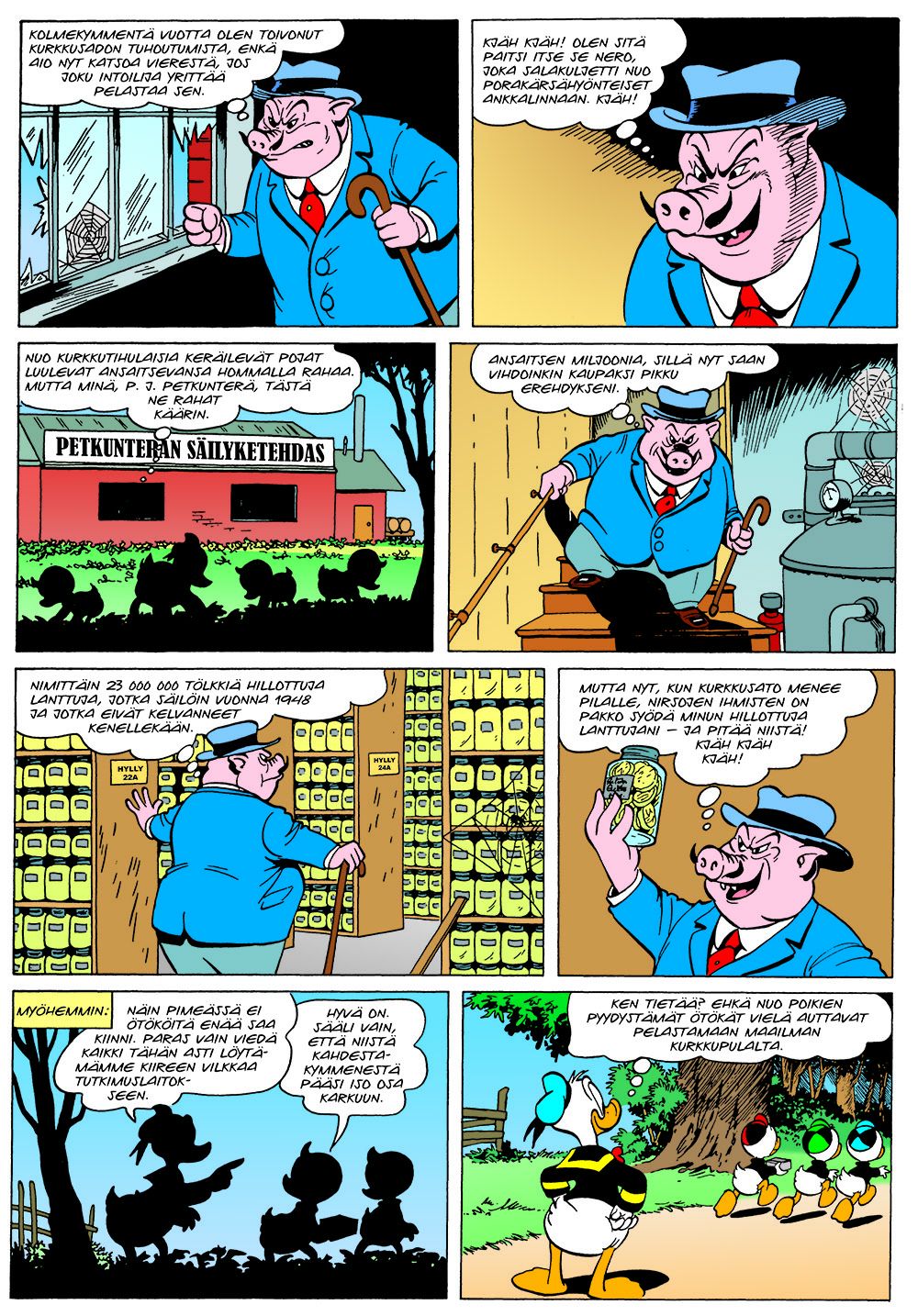 Carl Barksin sankarit: Petkunterä