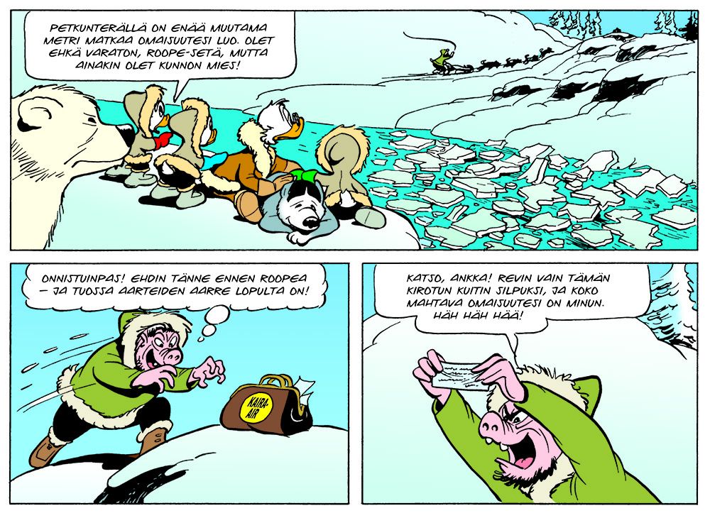 Carl Barksin sankarit: Petkunterä