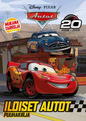 Disney Autot Iloiset Autot puuhakirja