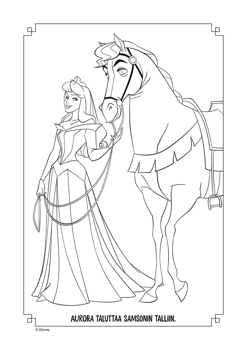 Disney Prinsessat Värien riemua