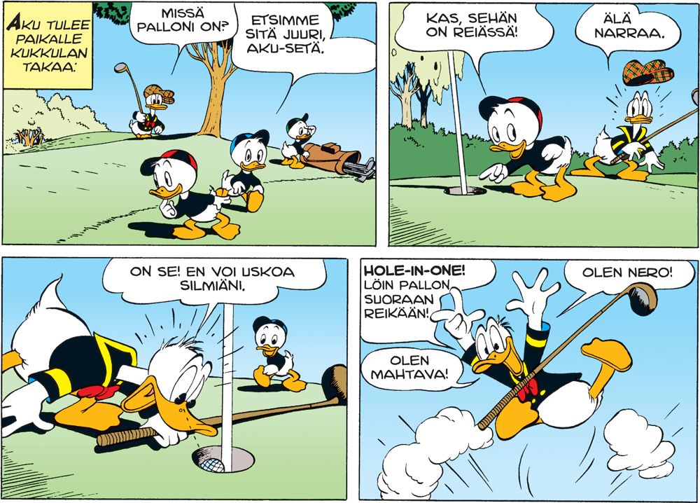 Carl Barksin Aku Ankka 22
