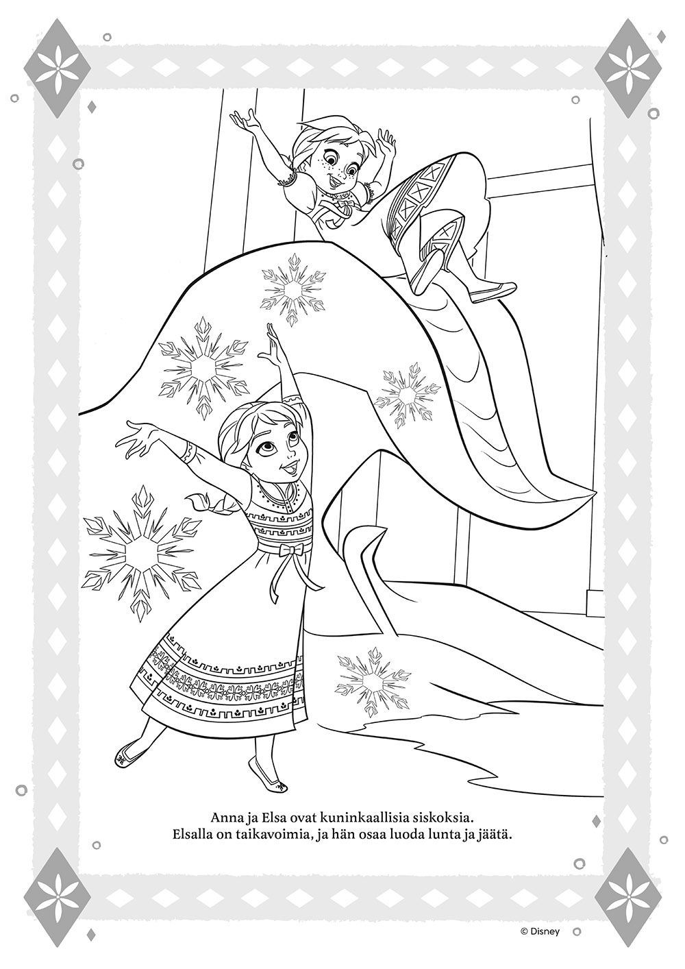 Disney Frozen Värejä ja halauksia