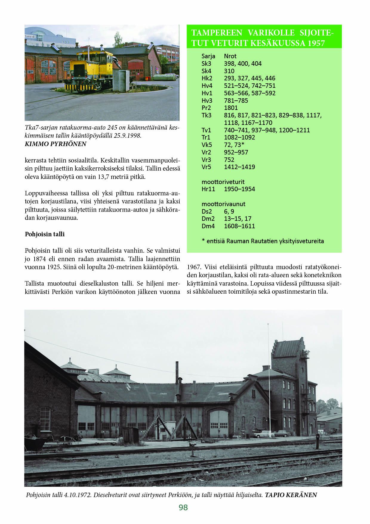 Tampere ja rautatiet