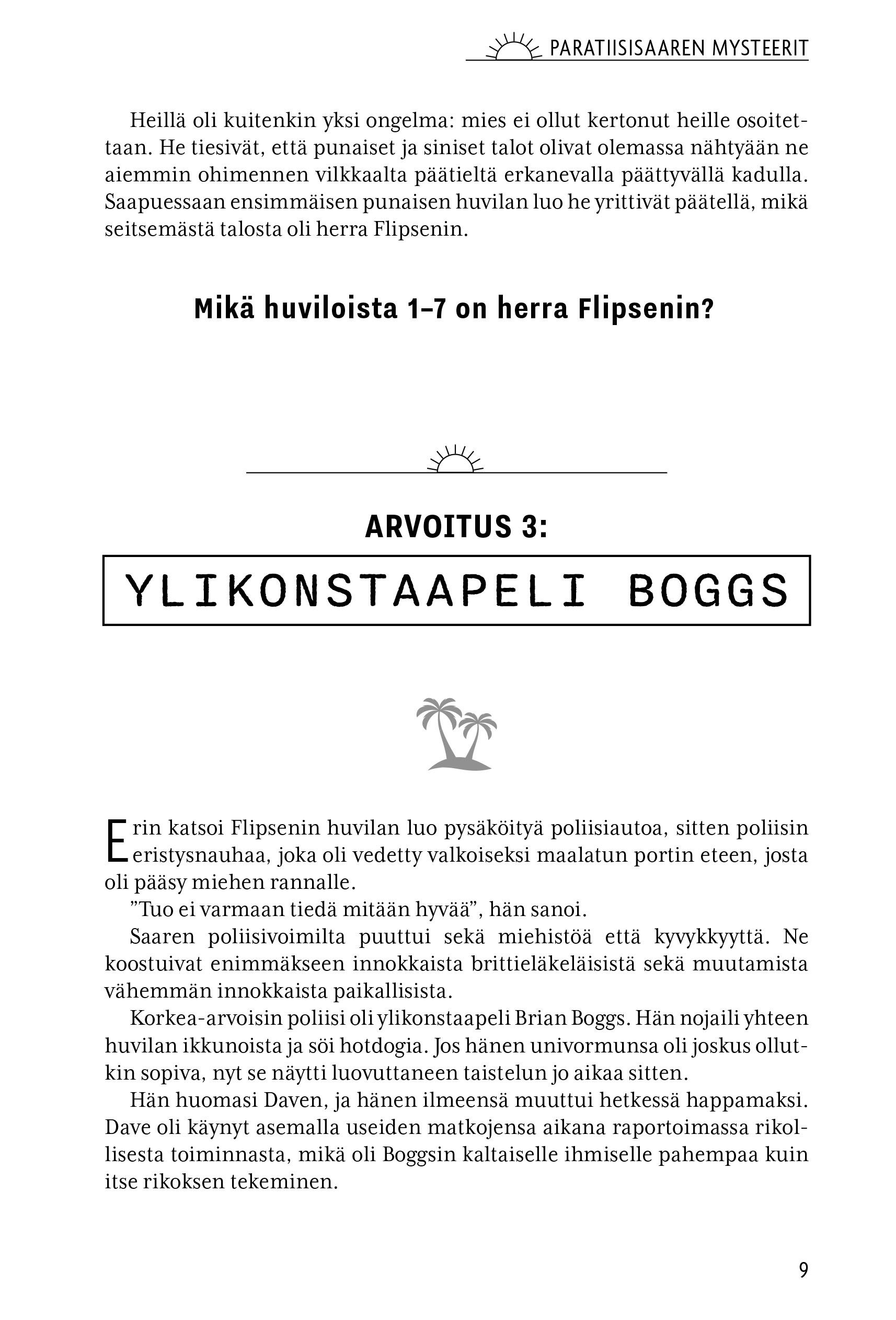 Paratiisisaaren mysteerit