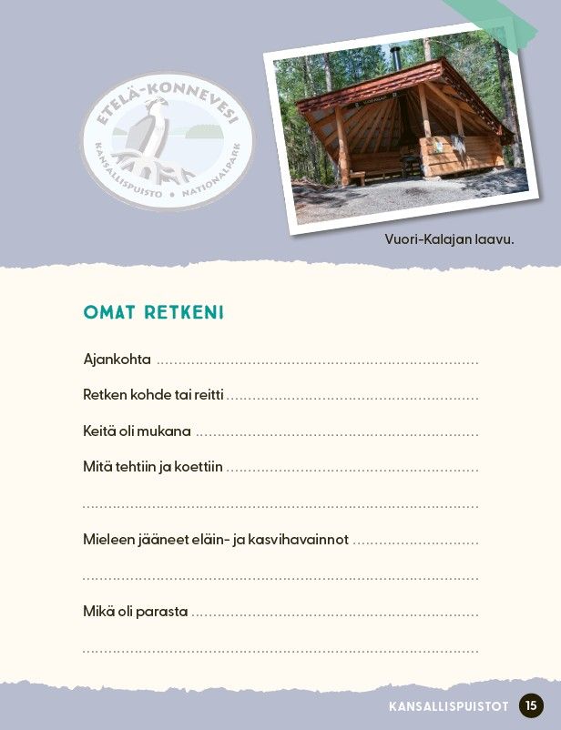 Kansallispuistot Bongarin käsikirja