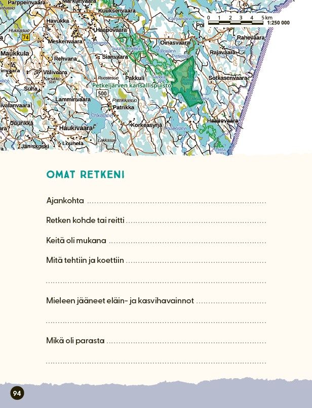 Kansallispuistot Bongarin käsikirja