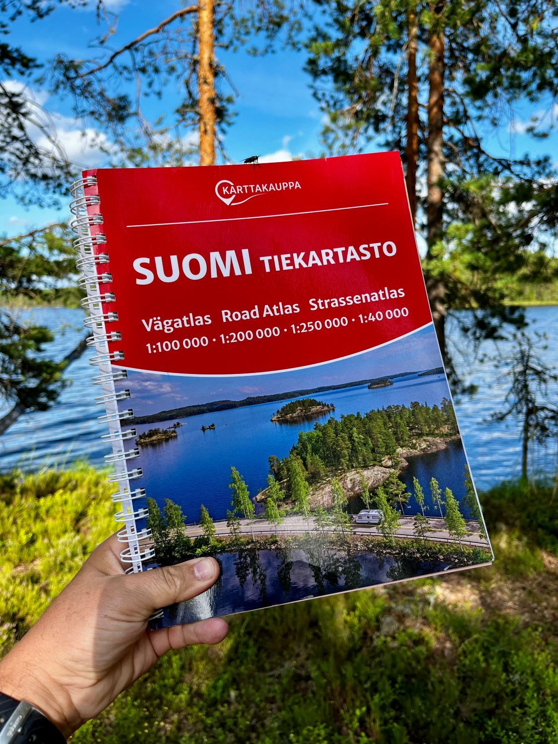 Suomi Tiekartasto