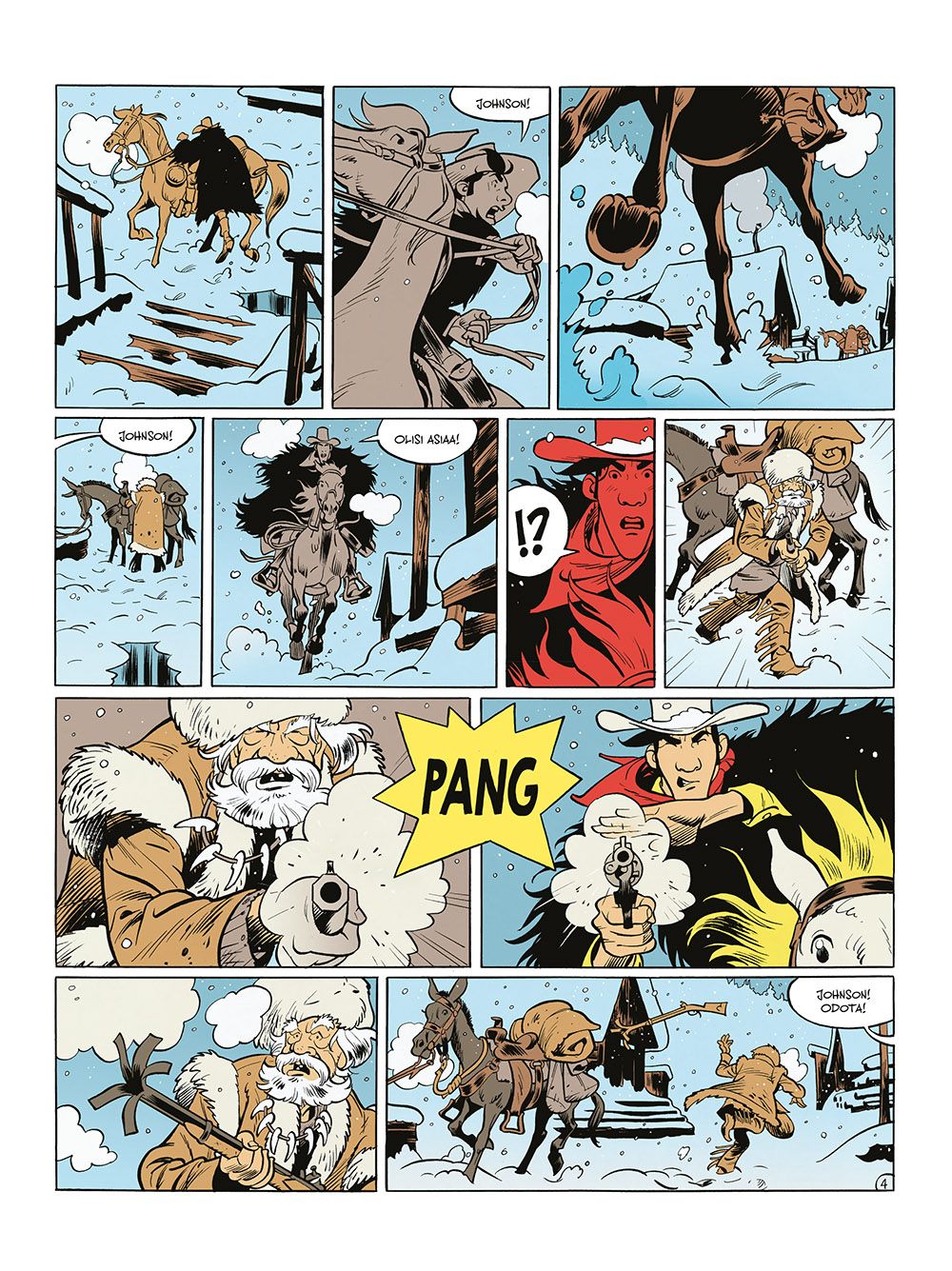Lucky Luke uudet seikkailut 21: Pitkä marssi