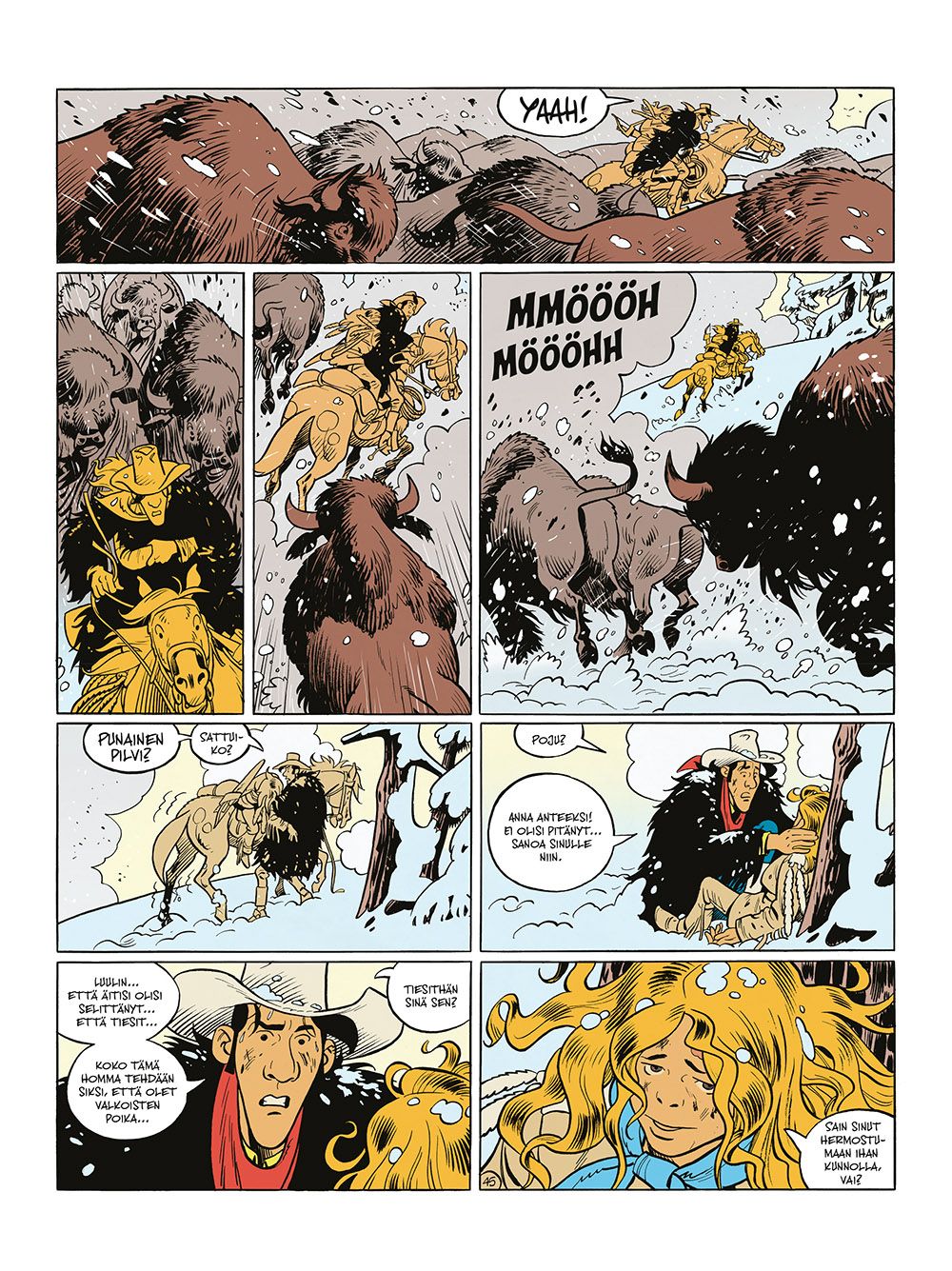 Lucky Luke uudet seikkailut 21: Pitkä marssi