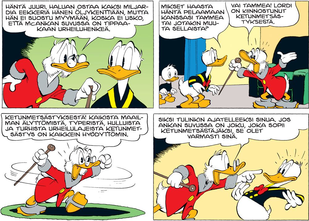 Carl Barksin Aku Ankka 23