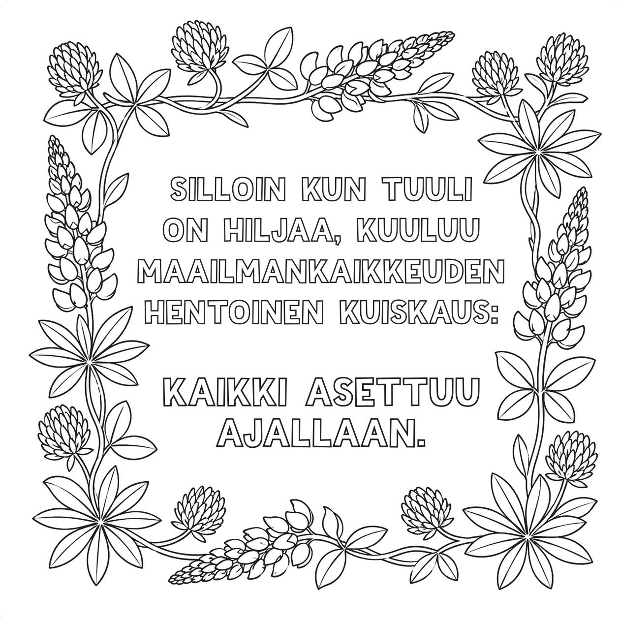 Levollinen - Palaudu värittämällä