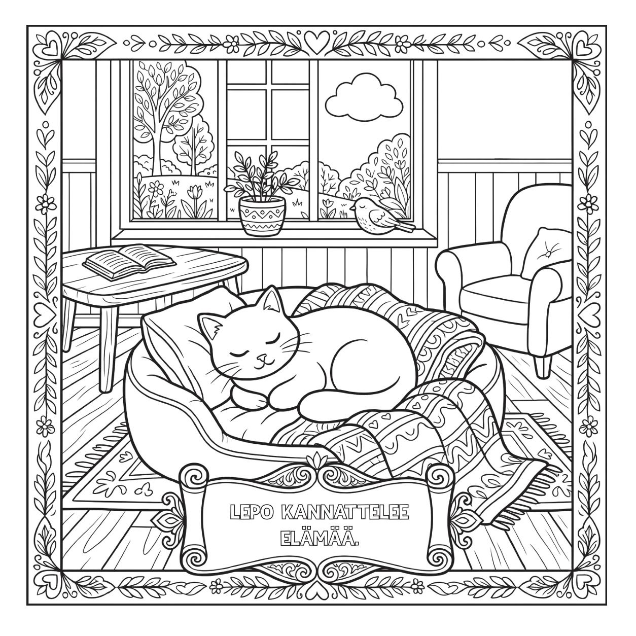 Levollinen - Palaudu värittämällä