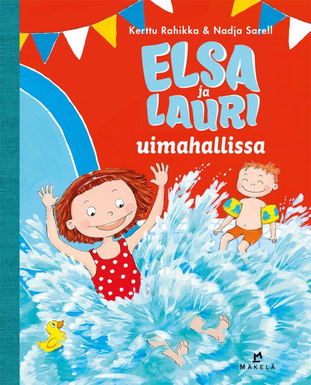 Siirry tuotesivulle Elsa ja Lauri uimahallissa