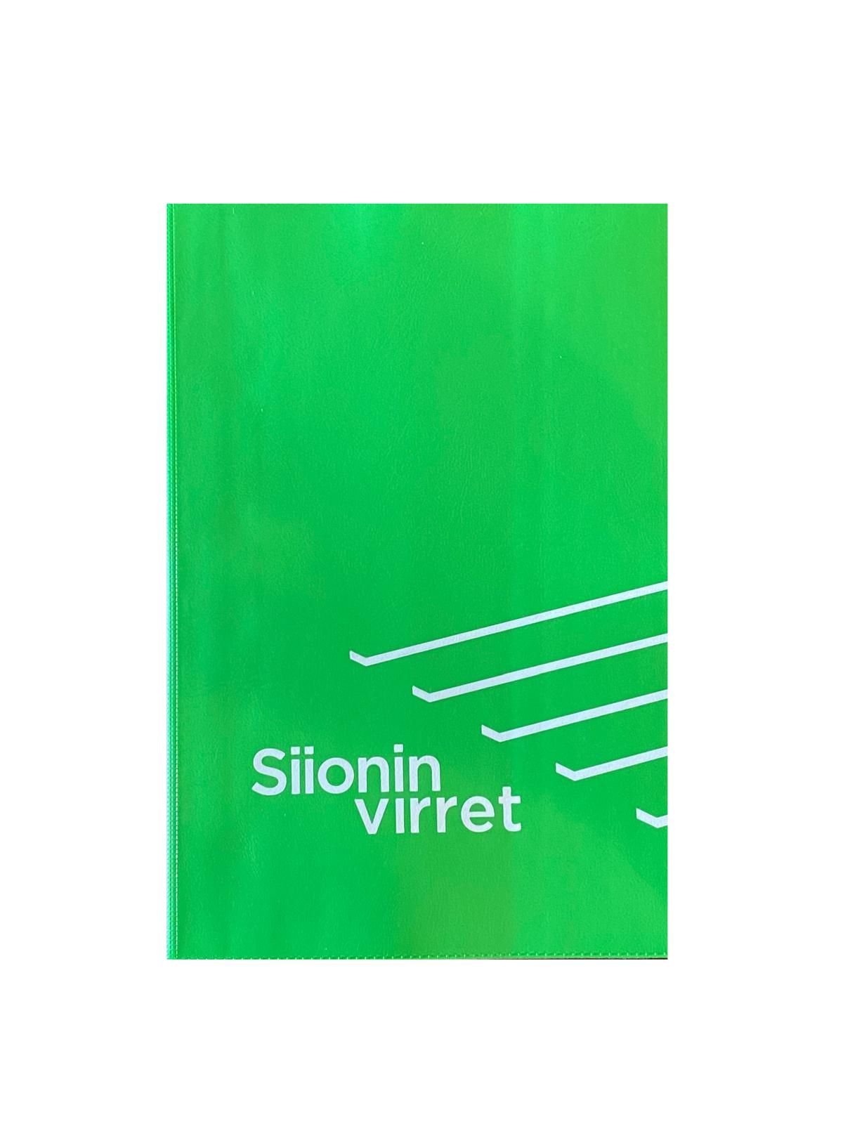 Siirry tuotesivulle Siionin virret (kirkkaanvihreä, nuottipainos, iso teksti, 125x185 mm)