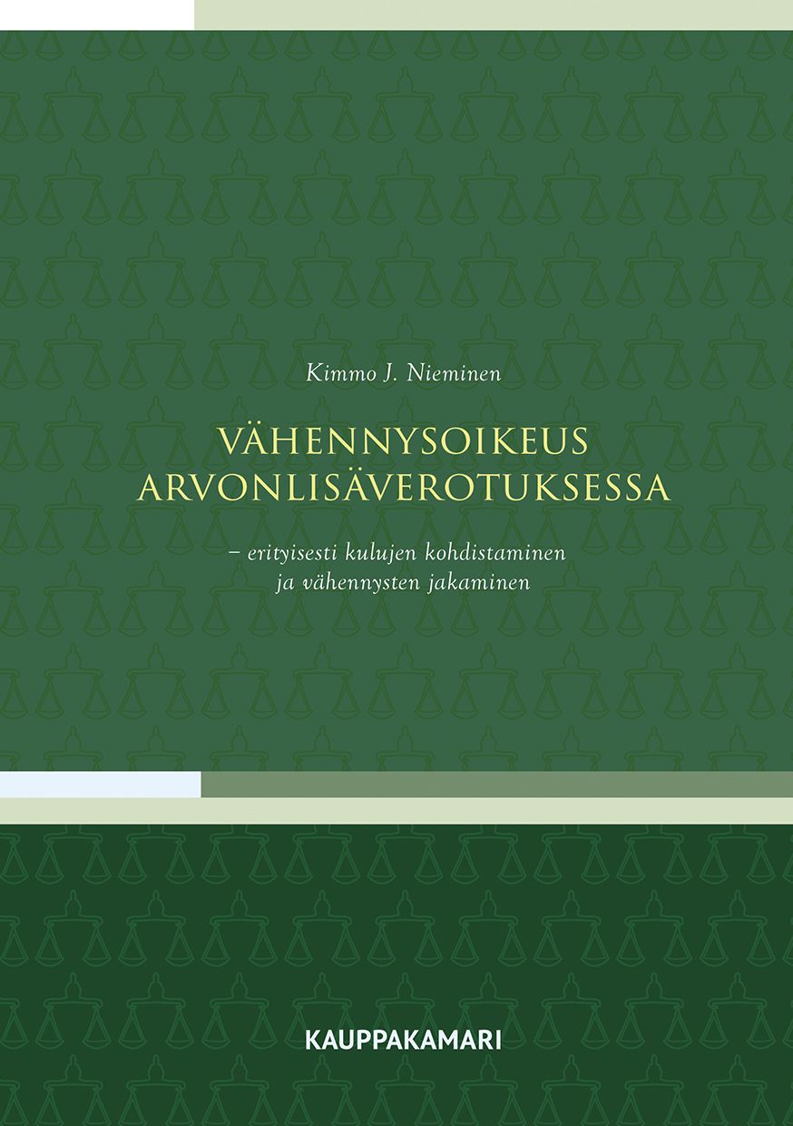 Vähennysoikeus arvonlisäverotuksessa